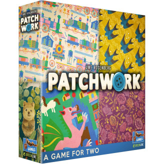 Patchwork Two-Player Puzzle Board Game