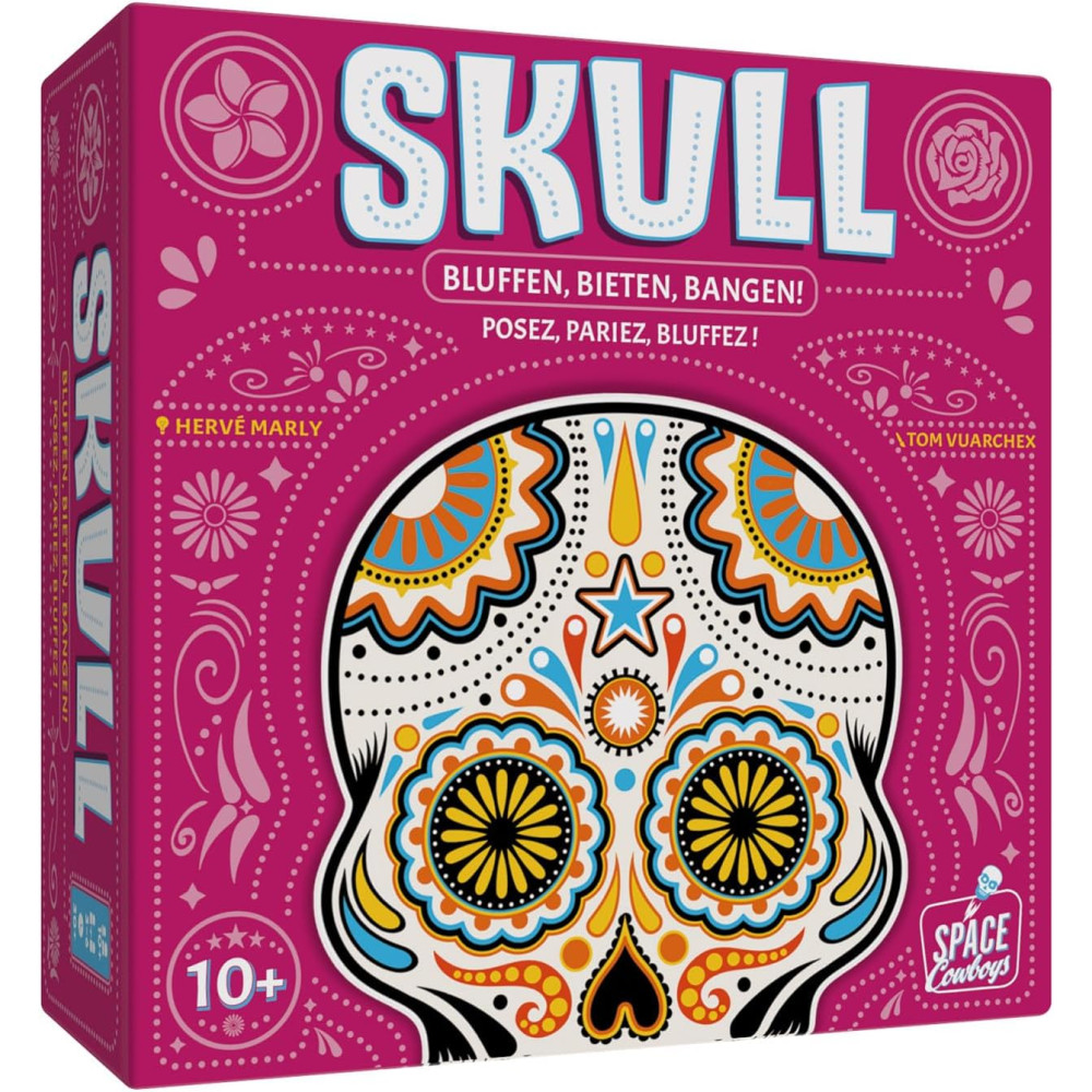Skull Bluffing Party Board Game